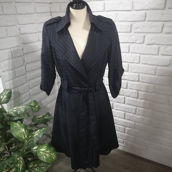Lapis Ladies Black Size Medium Lightweight Coat - Dress - Picture 1 of 8